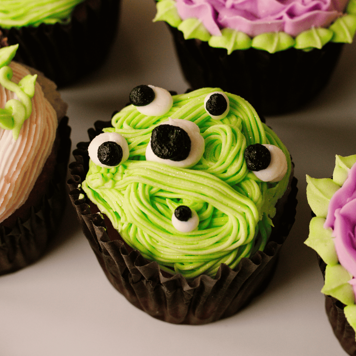 Halloween Monsters • Designer Cupcakes