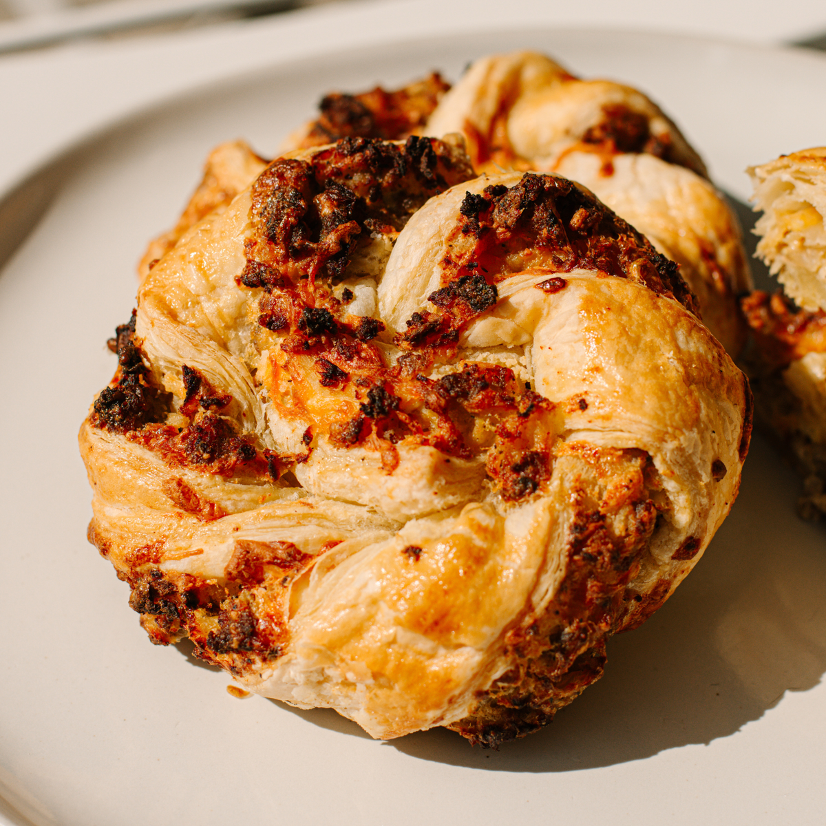 Sausage, Egg & Cheese Breakfast Knot