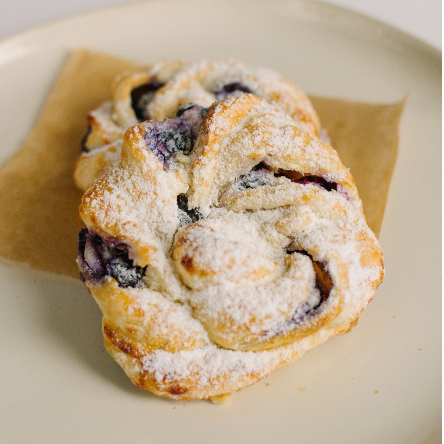 Lemon Blueberry Knot
