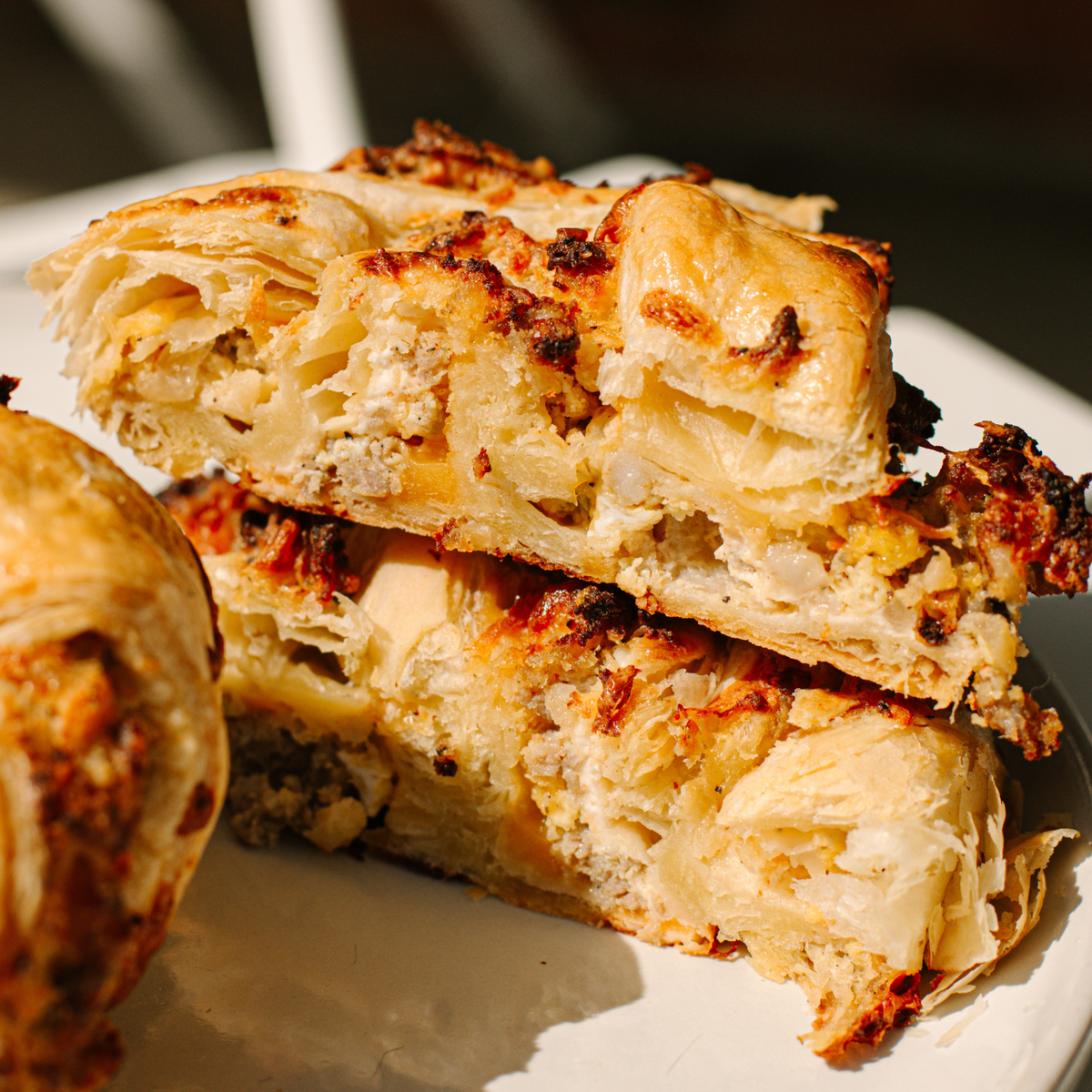 Sausage, Egg & Cheese Breakfast Knot