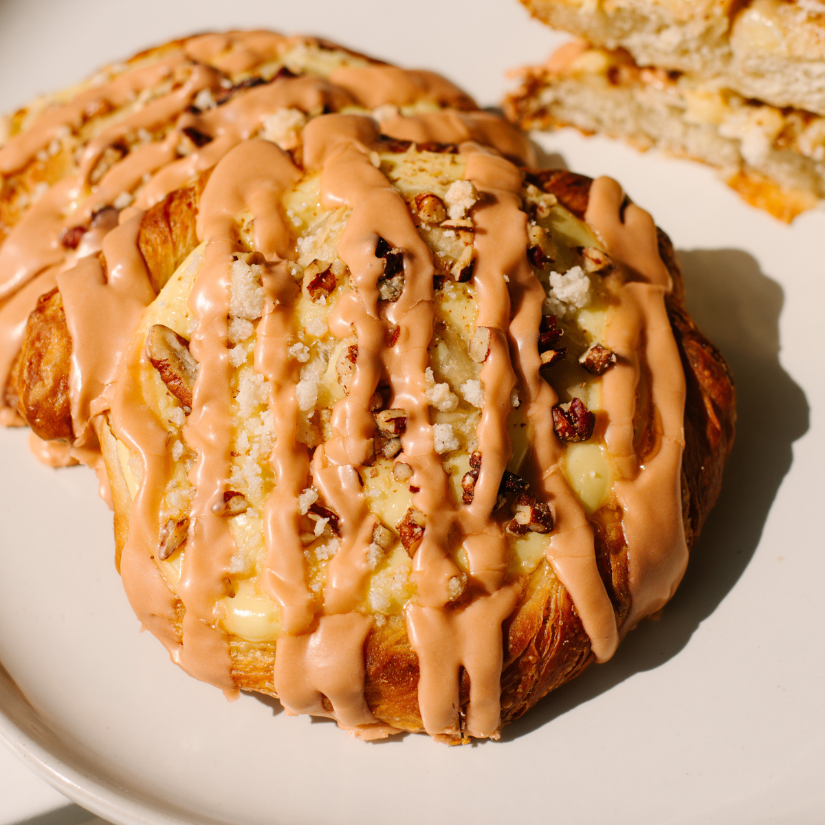 Bavarian Maple Pecan Danish