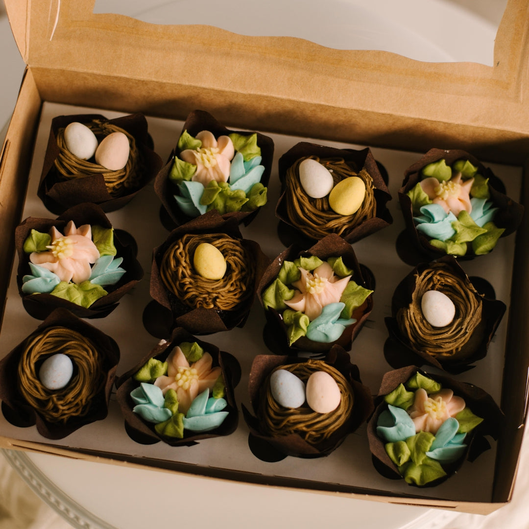 Spring Eggs Mini Cupcakes
