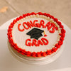 Congrats Graduate Cookie Cake • Sunflower House Cookies