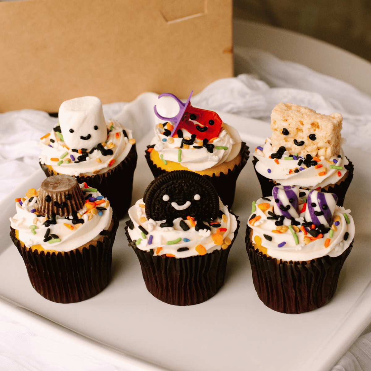 Halloween Candy Characters • Designer Cupcakes