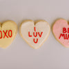 Jumbo Conversation Heart Cookies • Sunflower House Cookies