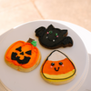 Halloween Decorated Shape Cookies (pack of 3) • Sunflower House Cookies