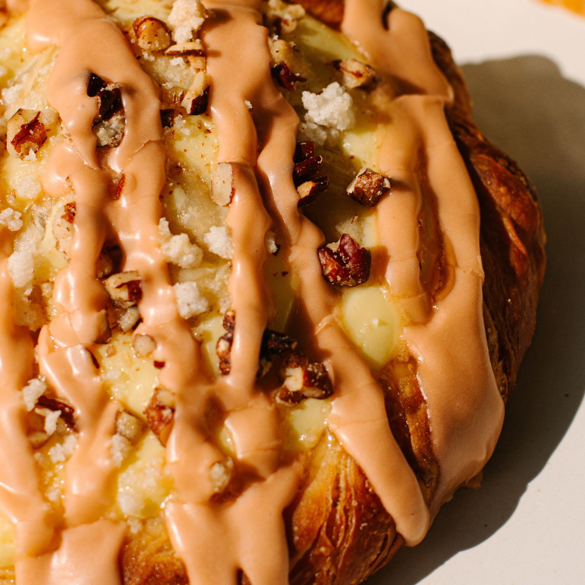 Bavarian Maple Pecan Danish