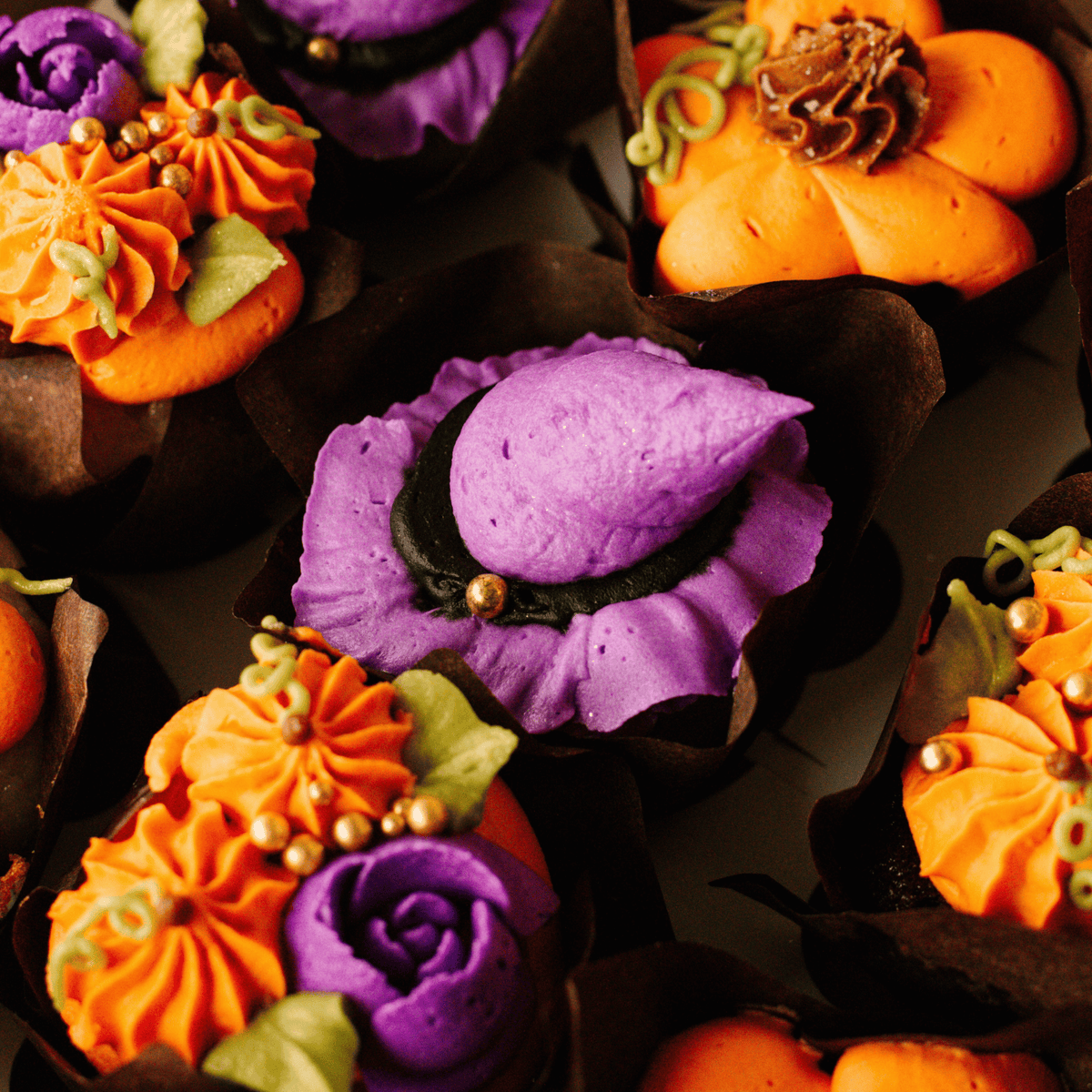 Witchy Mini Cupcakes