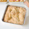 Peach Crumble Coffee Cake