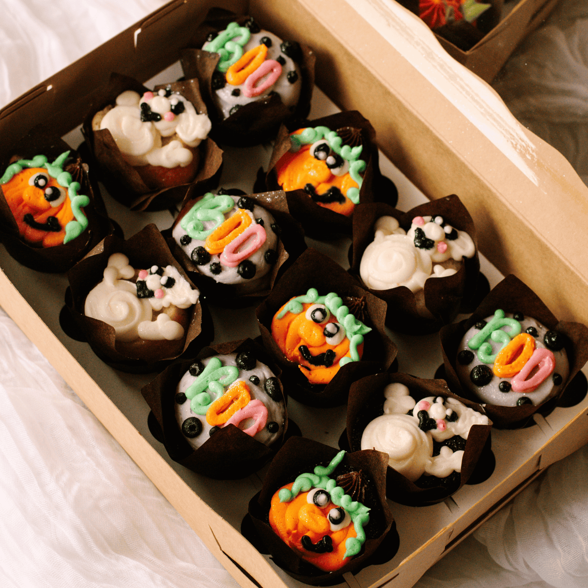 Boo! Mini Cupcakes