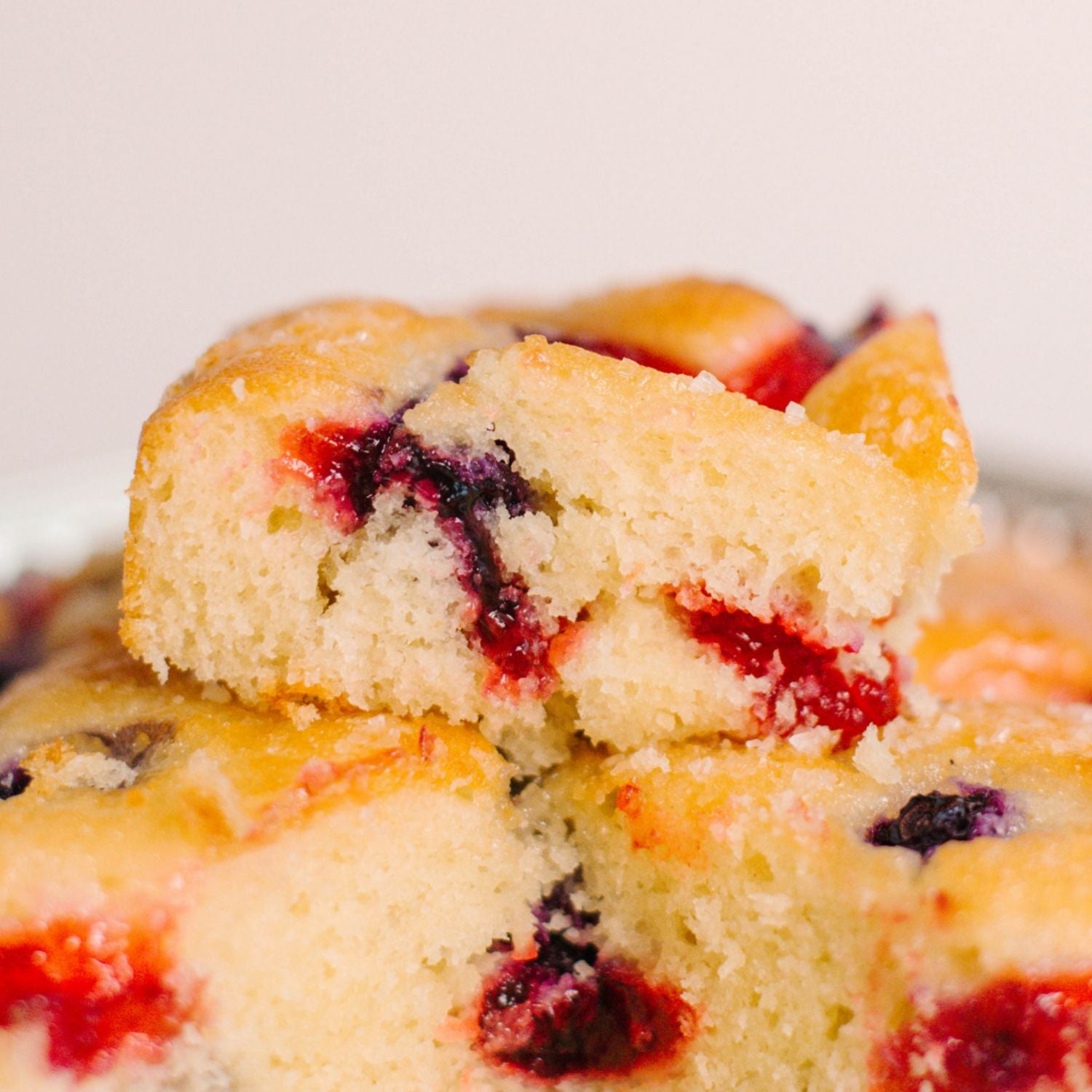 Mixed Berry Coffee Cake
