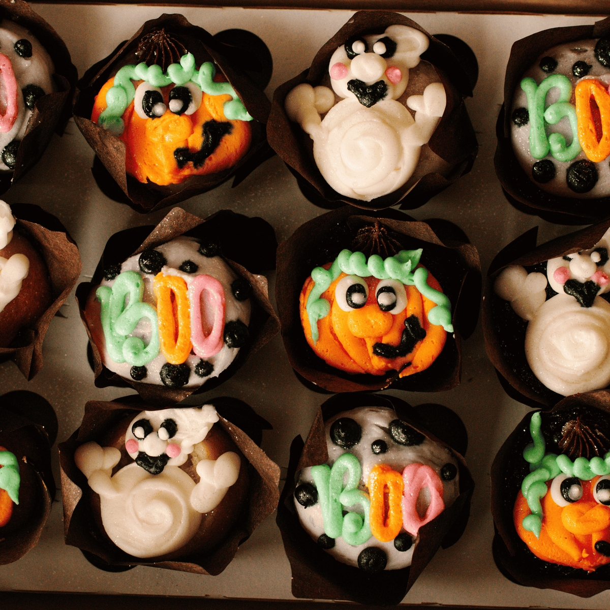 Boo! Mini Cupcakes