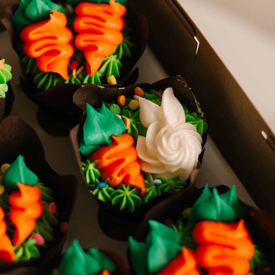 Bunnies & Carrots Mini Cupcakes