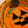 Halloween Cookie Cake • Sunflower House Cookies