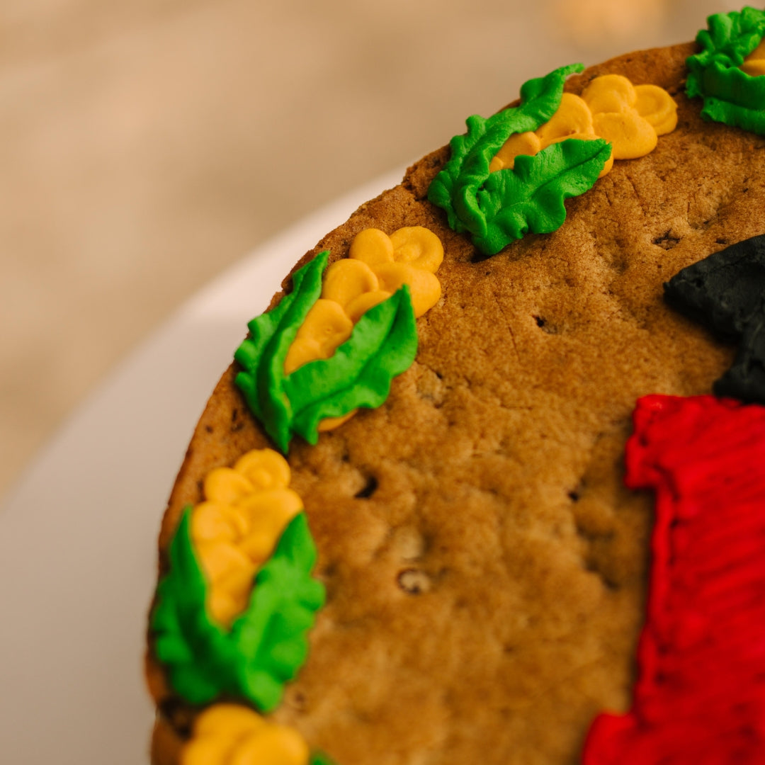 UNL Graduate Cookie Cake • Sunflower House Cookies