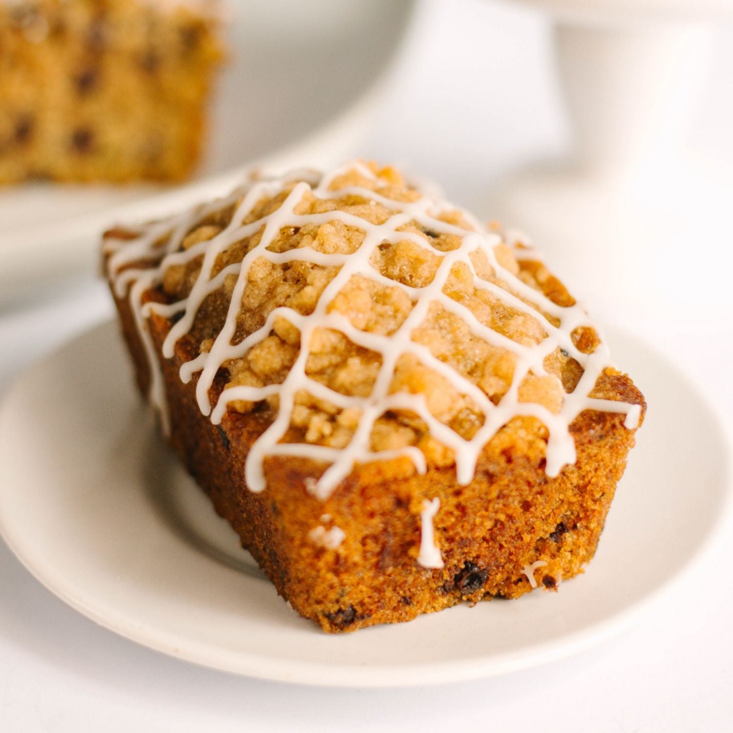 Chocolate Chip Zucchini Mini Loaf
