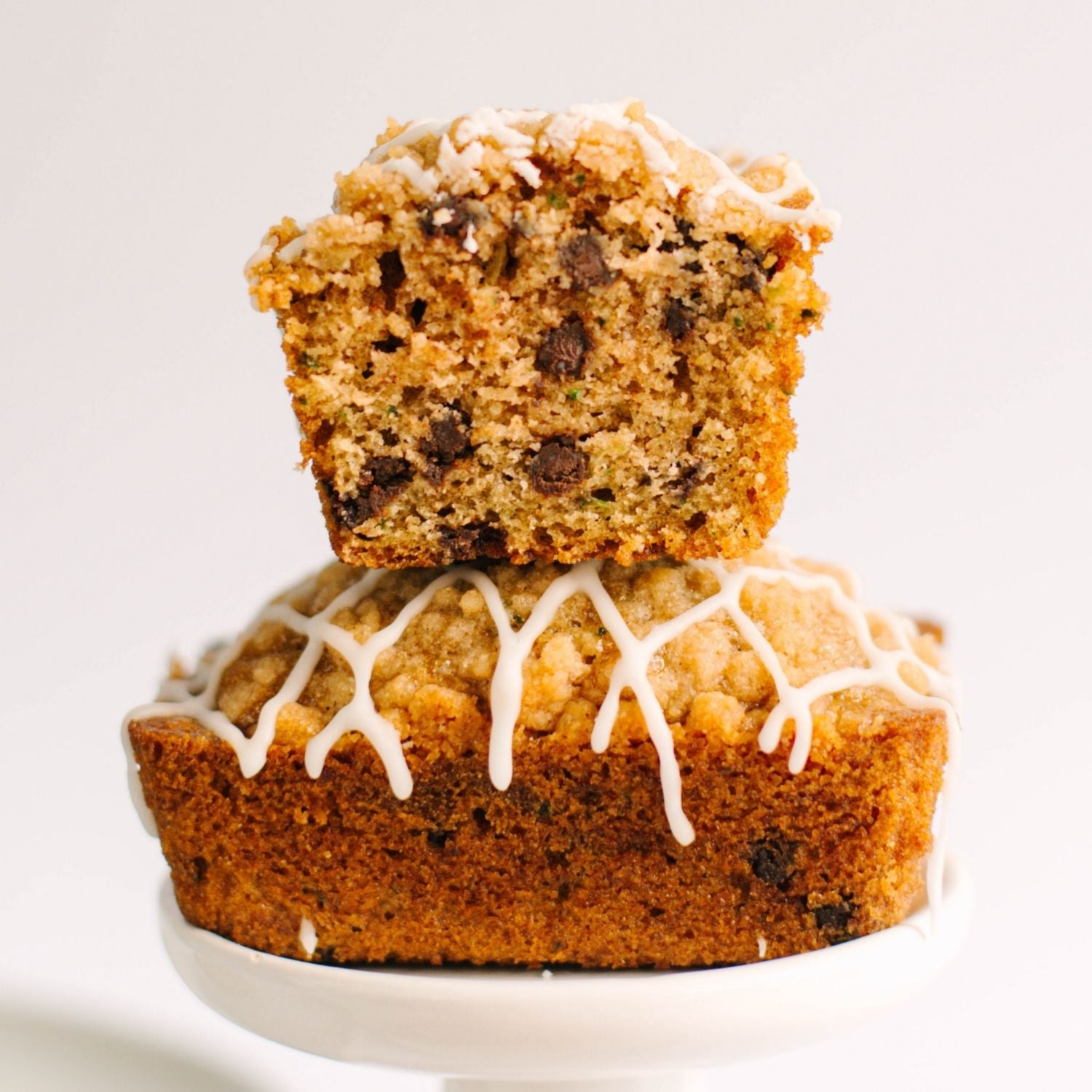 Chocolate Chip Zucchini Mini Loaf