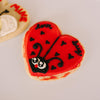 Love Bugs Heart Cookies • Sunflower House Cookies