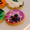 Halloween Decorated 4" Cookies • Sunflower House Cookies