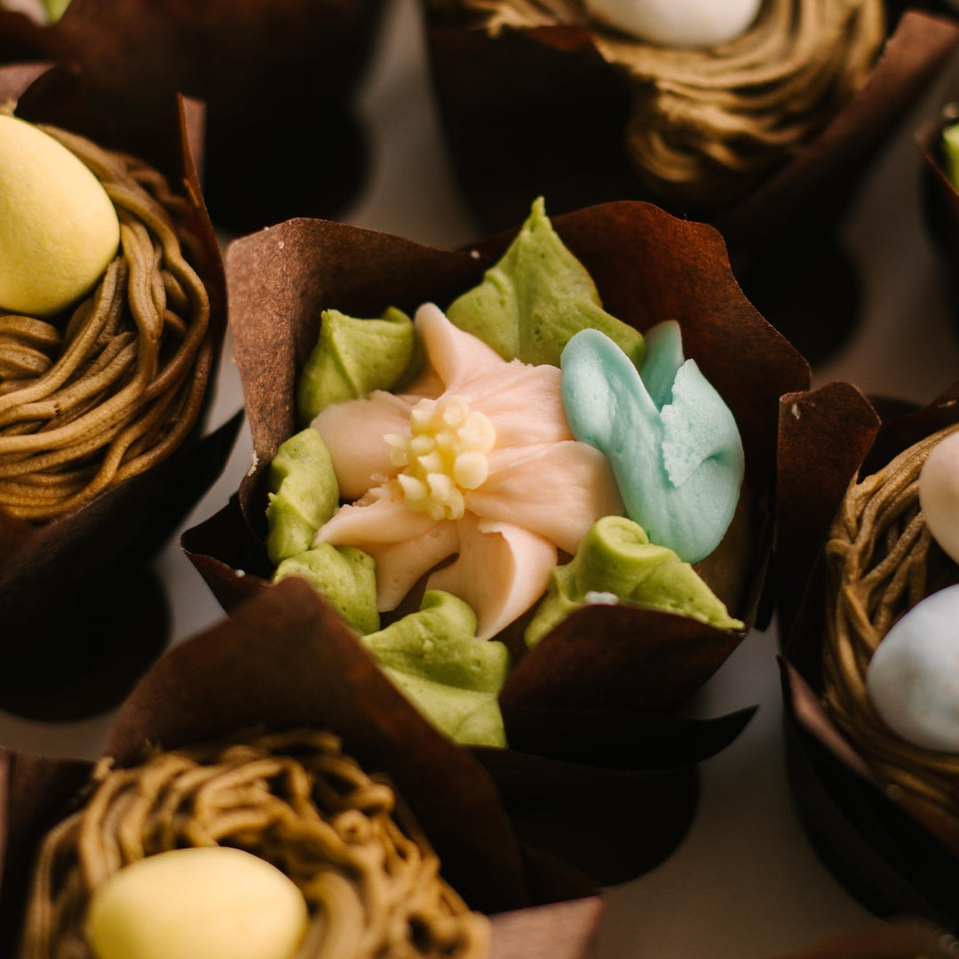 Spring Eggs Mini Cupcakes