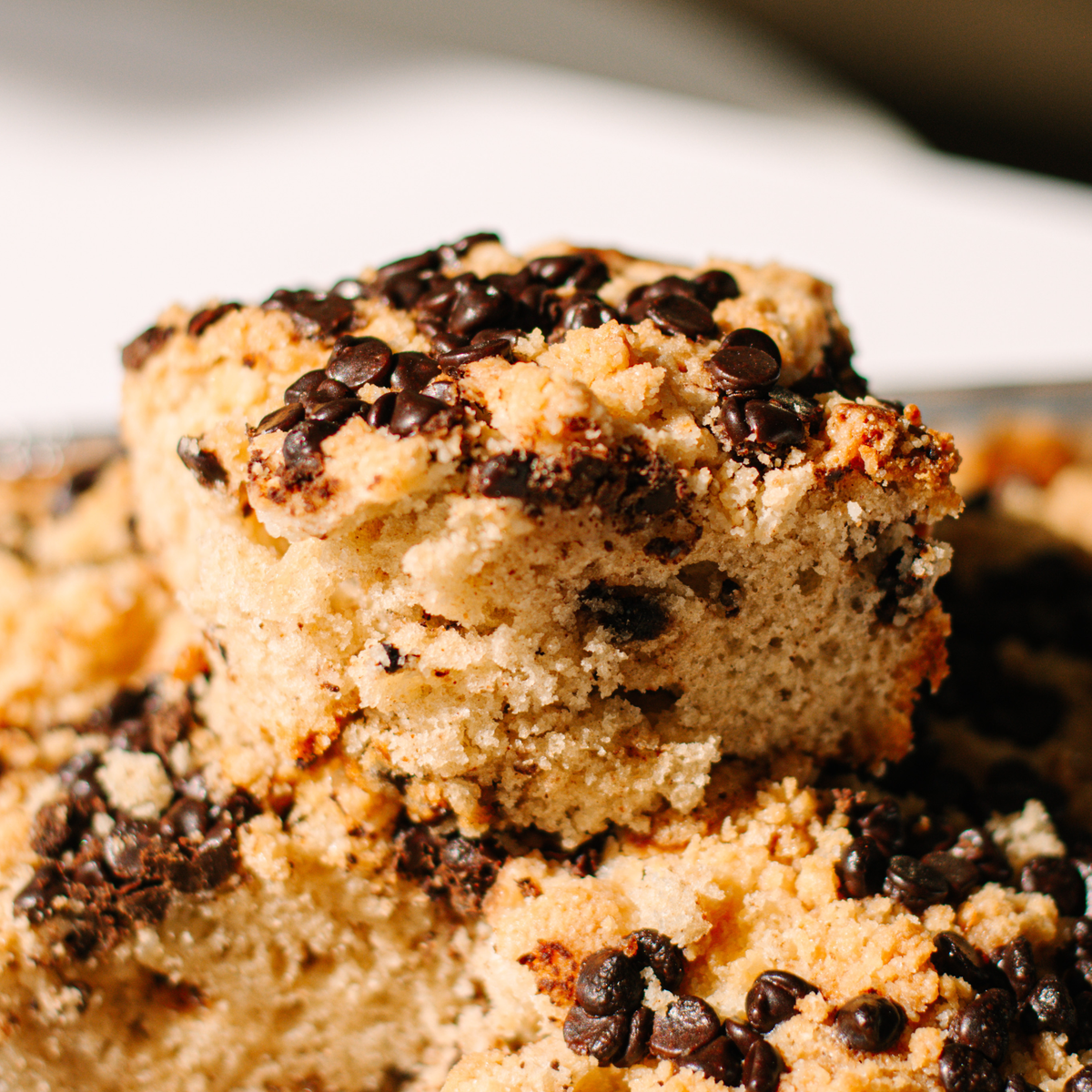 Cinnamon Chocolate Chip Coffee Cake