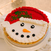 Snowman Christmas Cookie Cake • Sunflower House Cookies