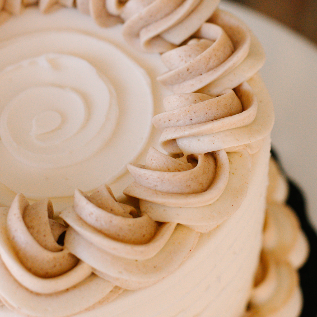 Gourmet Banana Cinnamon Roll Cake