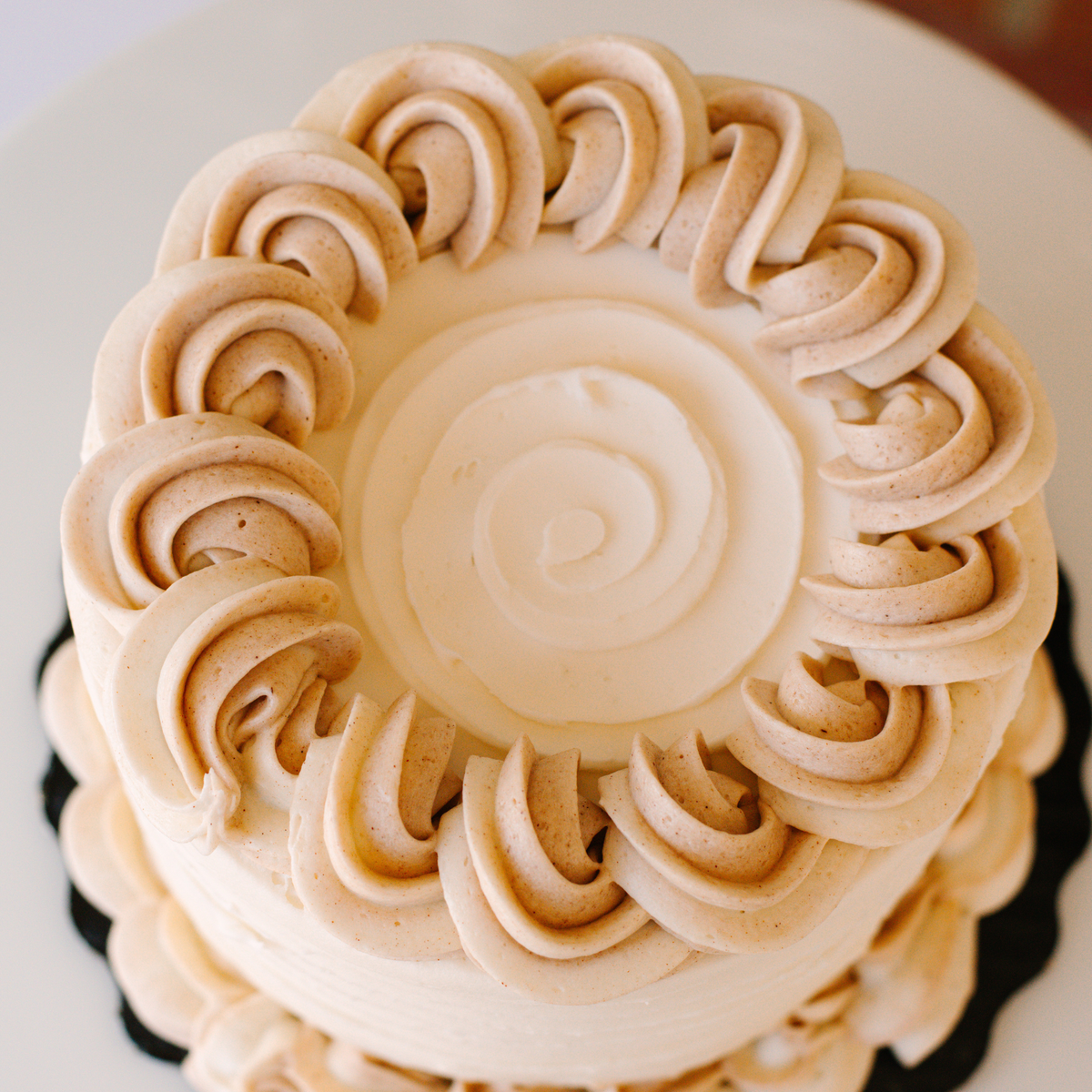 Gourmet Banana Cinnamon Roll Cake