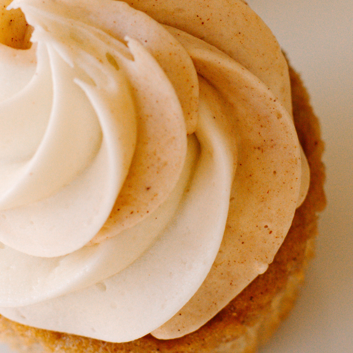 Gourmet Banana Cinnamon Roll Cupcake