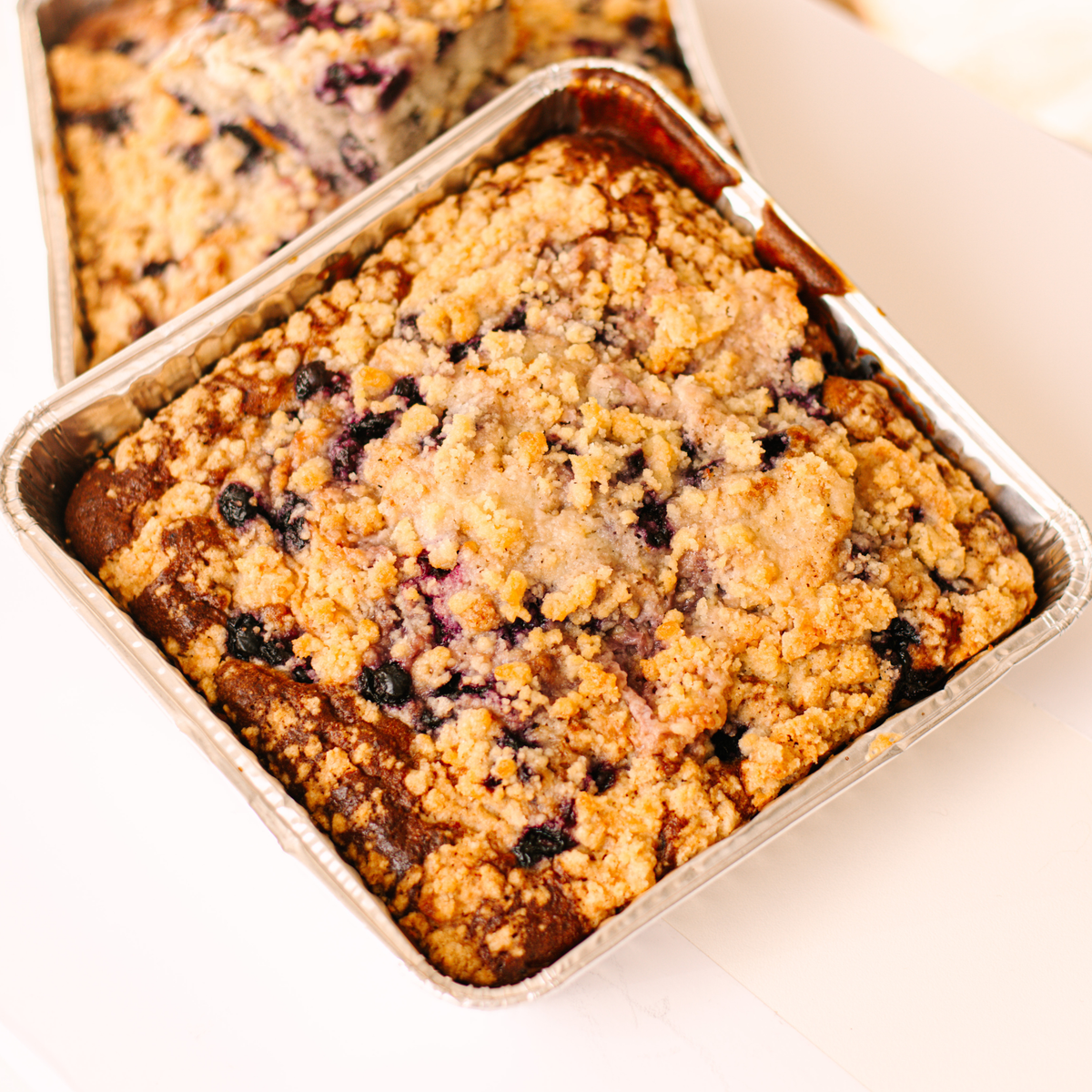 Blueberry Crumble Coffee Cake