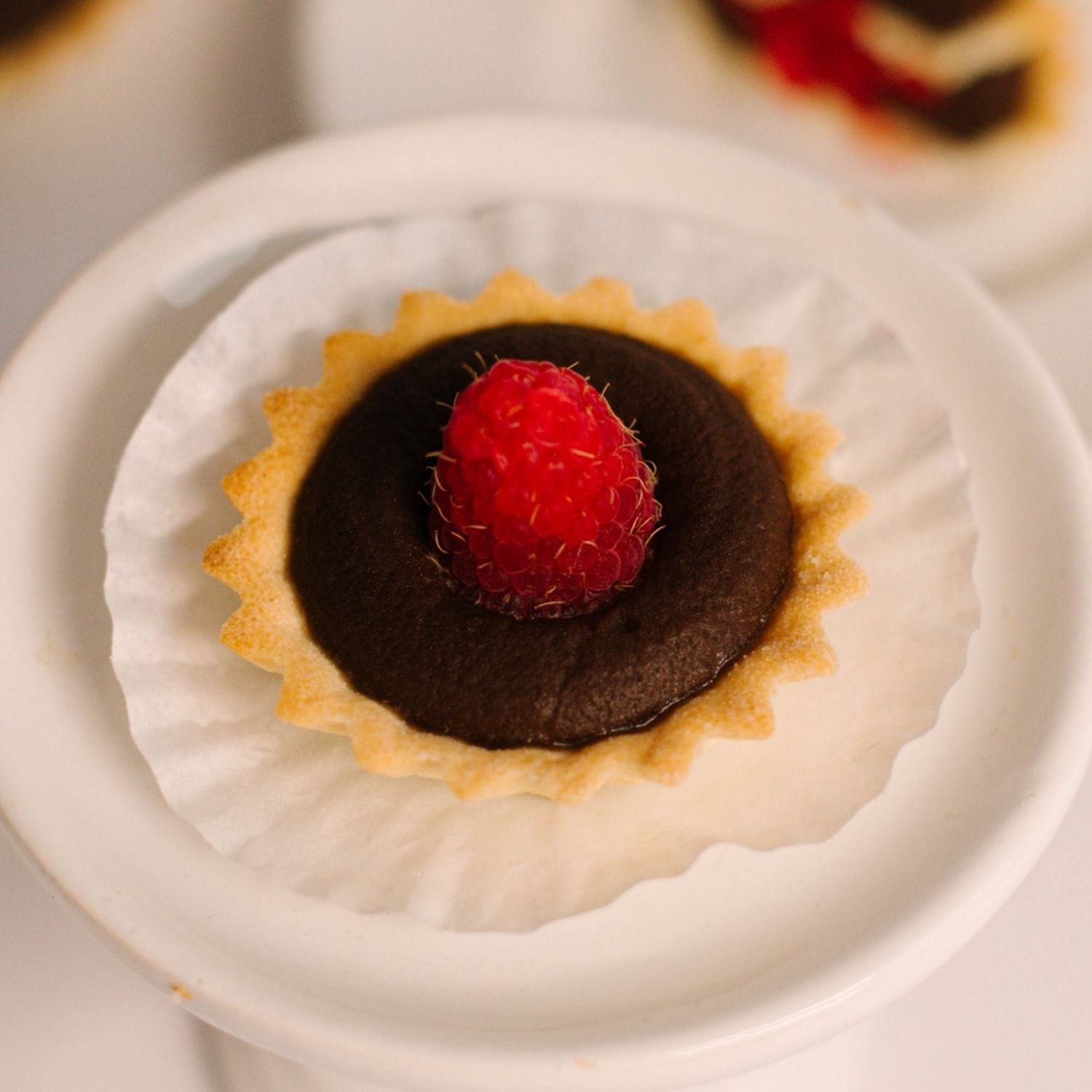 Raspberry Hazelnut Tart