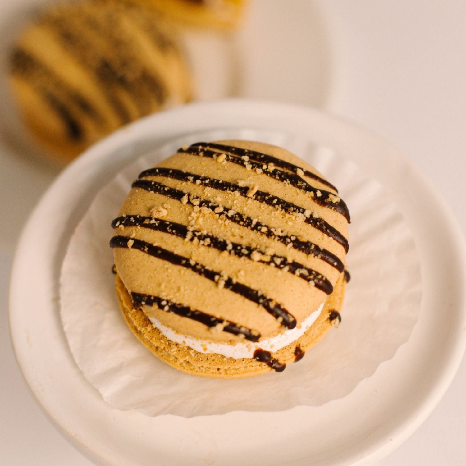 S'mores Macaron