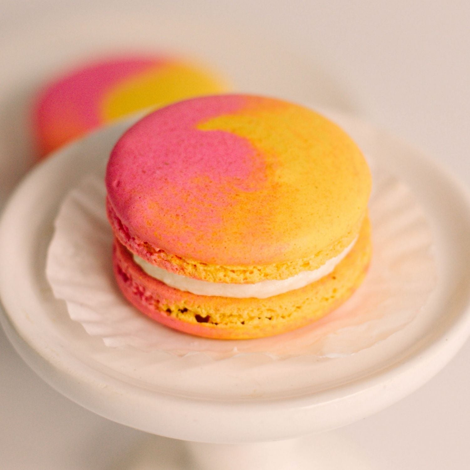 Strawberry Lemonade Macaron