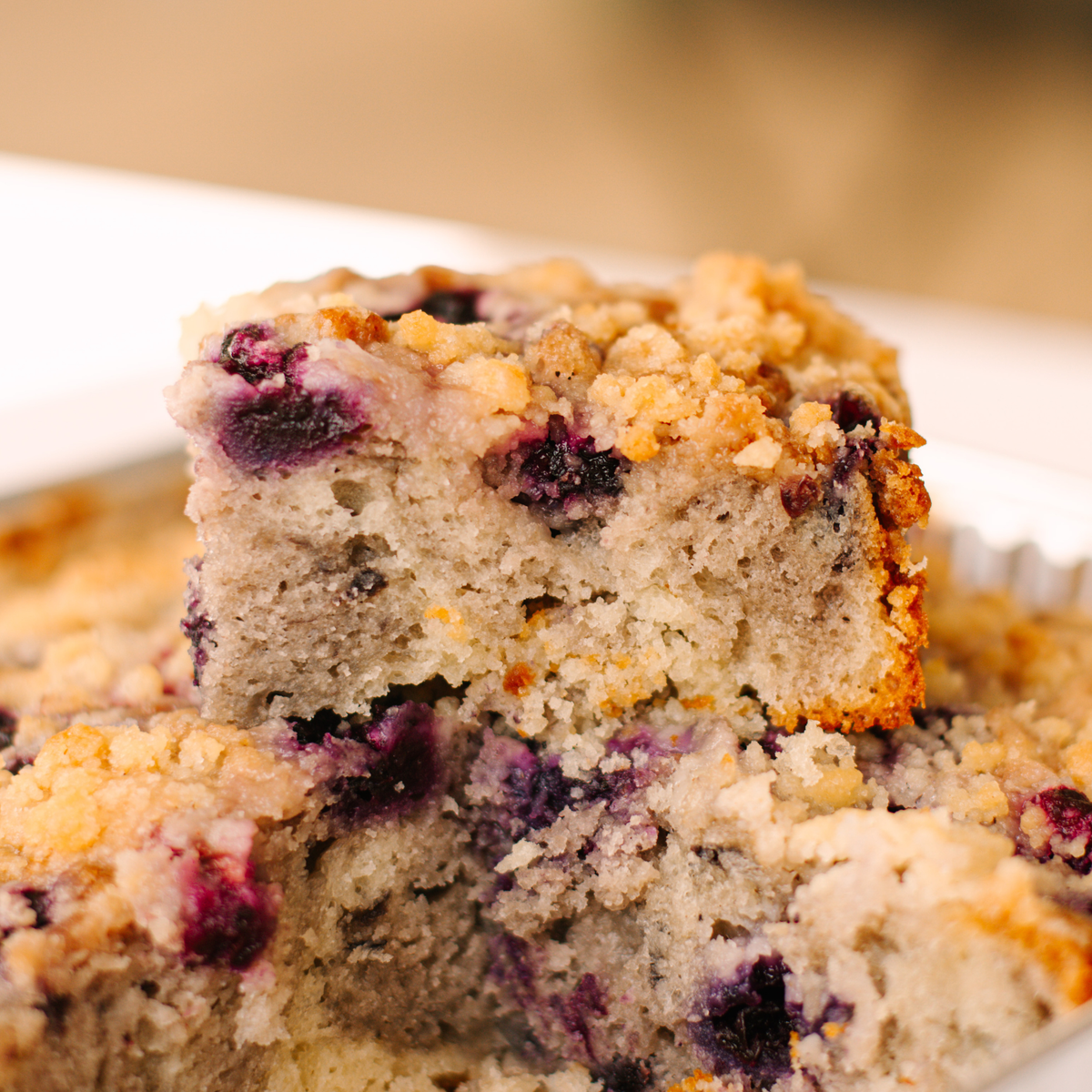 Blueberry Crumble Coffee Cake