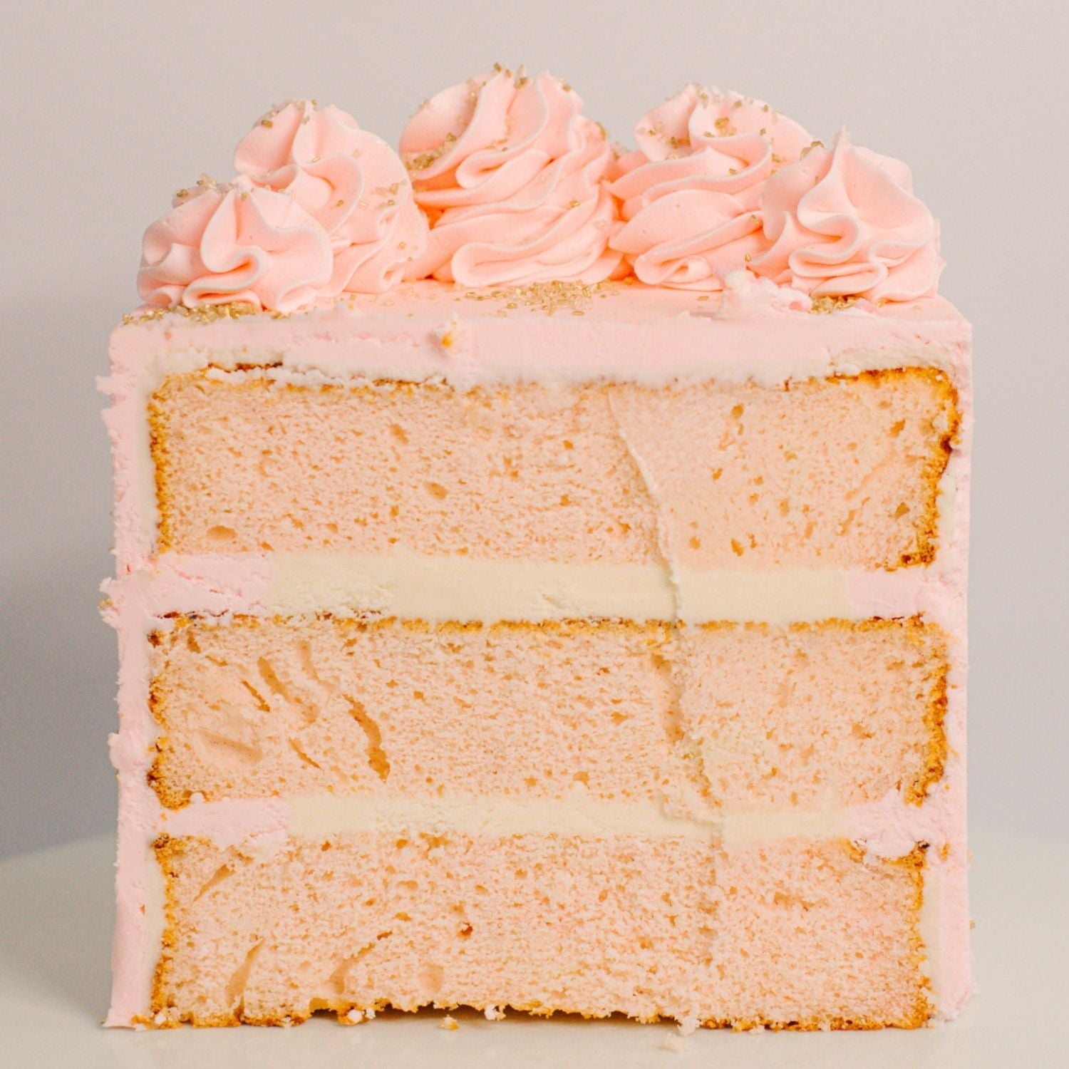 Gourmet Pink Champagne Cake