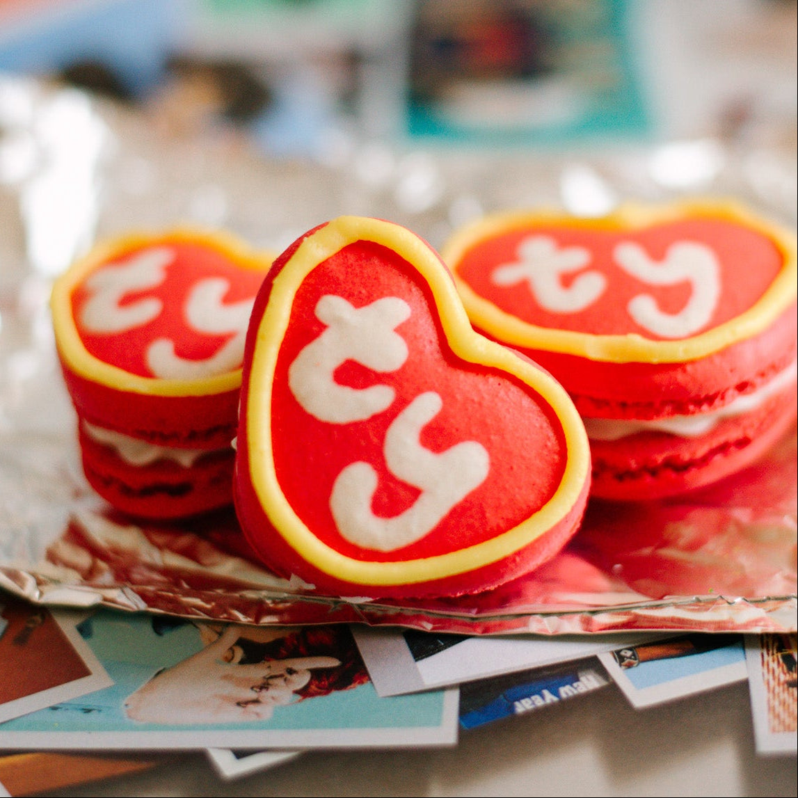 Beanie Baby Macaron • 90s Nostalgia
