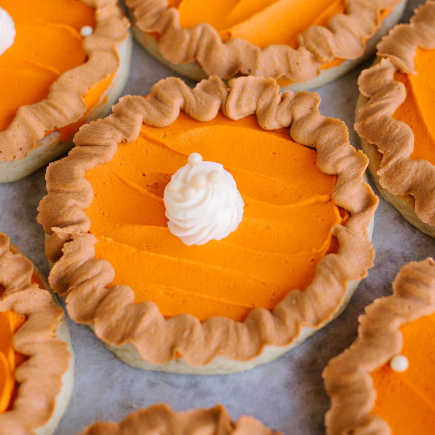 Assorted Pies Decorated 4" Cookies (3 Pack) • Sunflower House Cookies