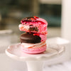 Chocolate Covered Strawberry Macaron