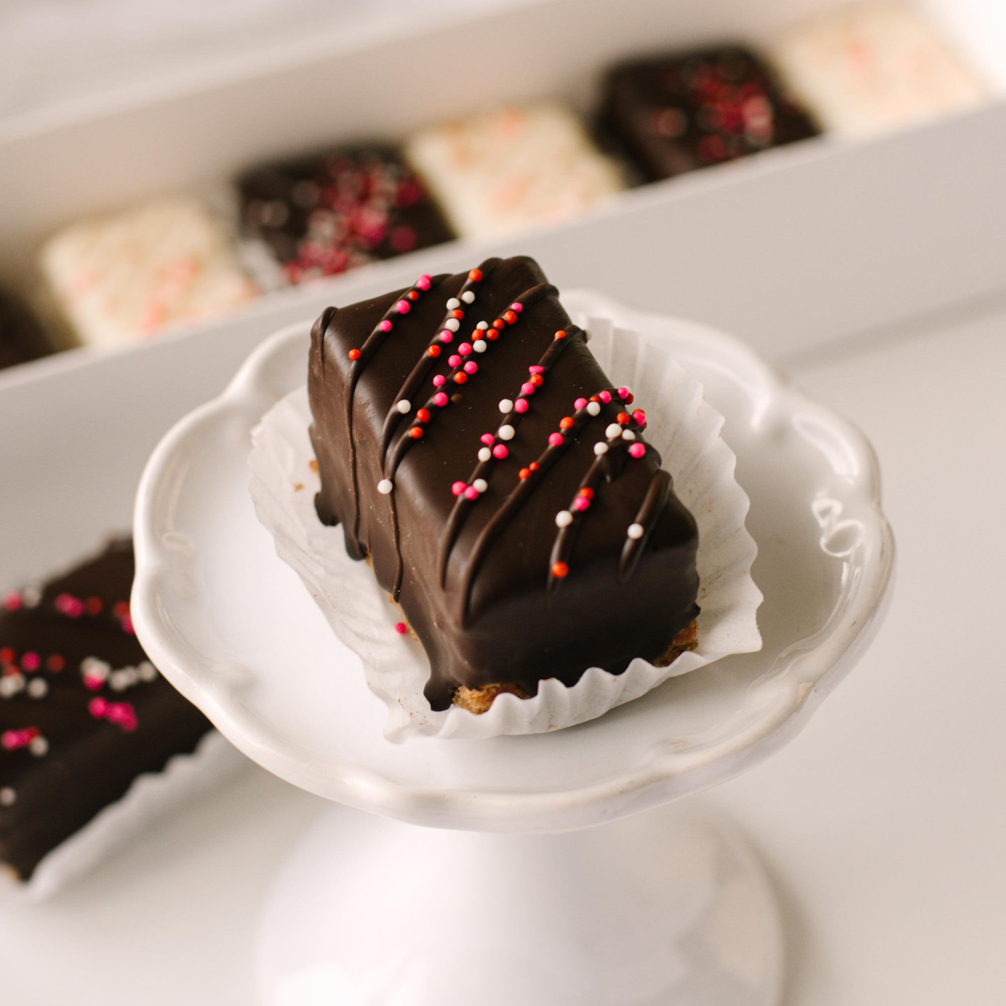 Chocolate Raspberry Petit Four