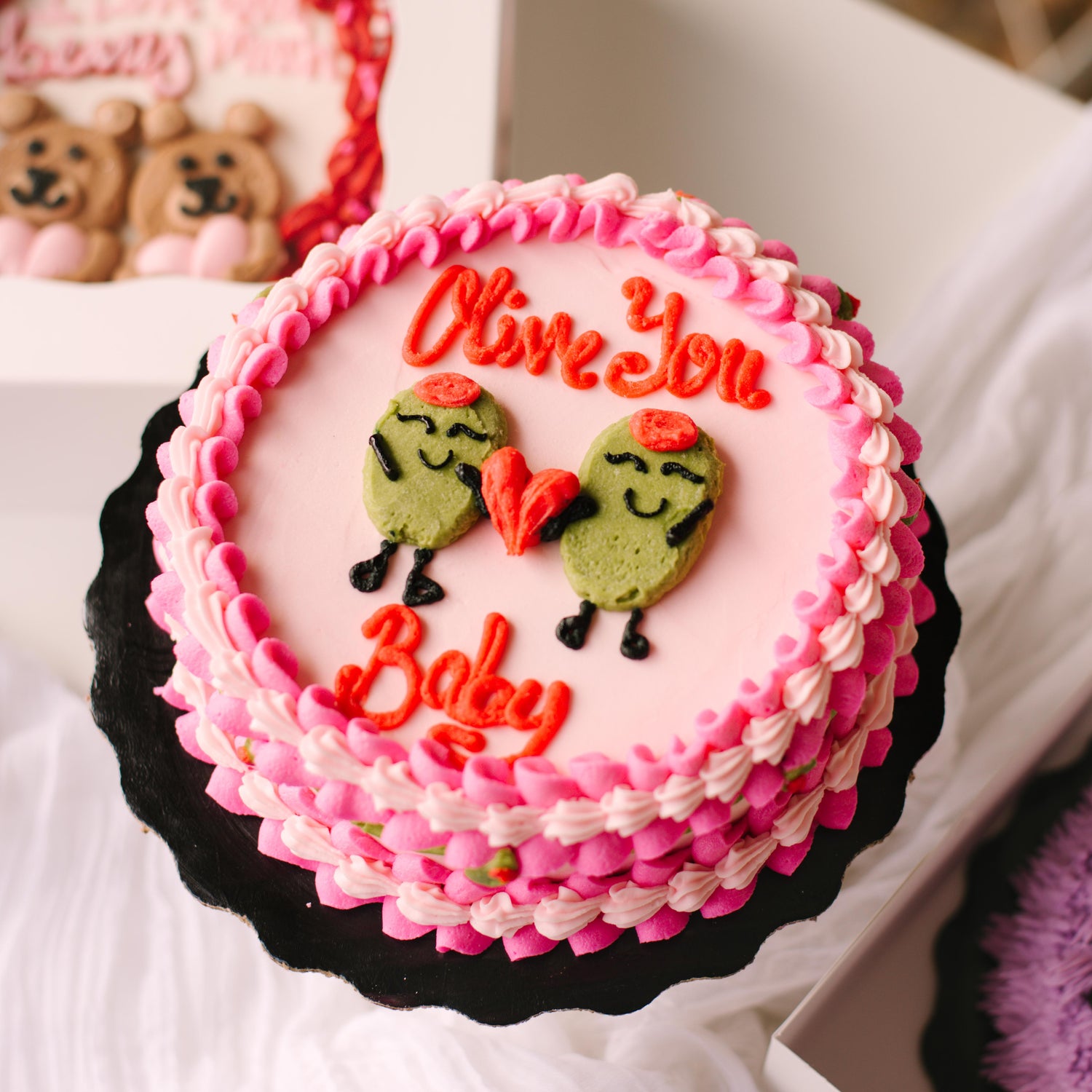 Olive You • Designer Smash Cake