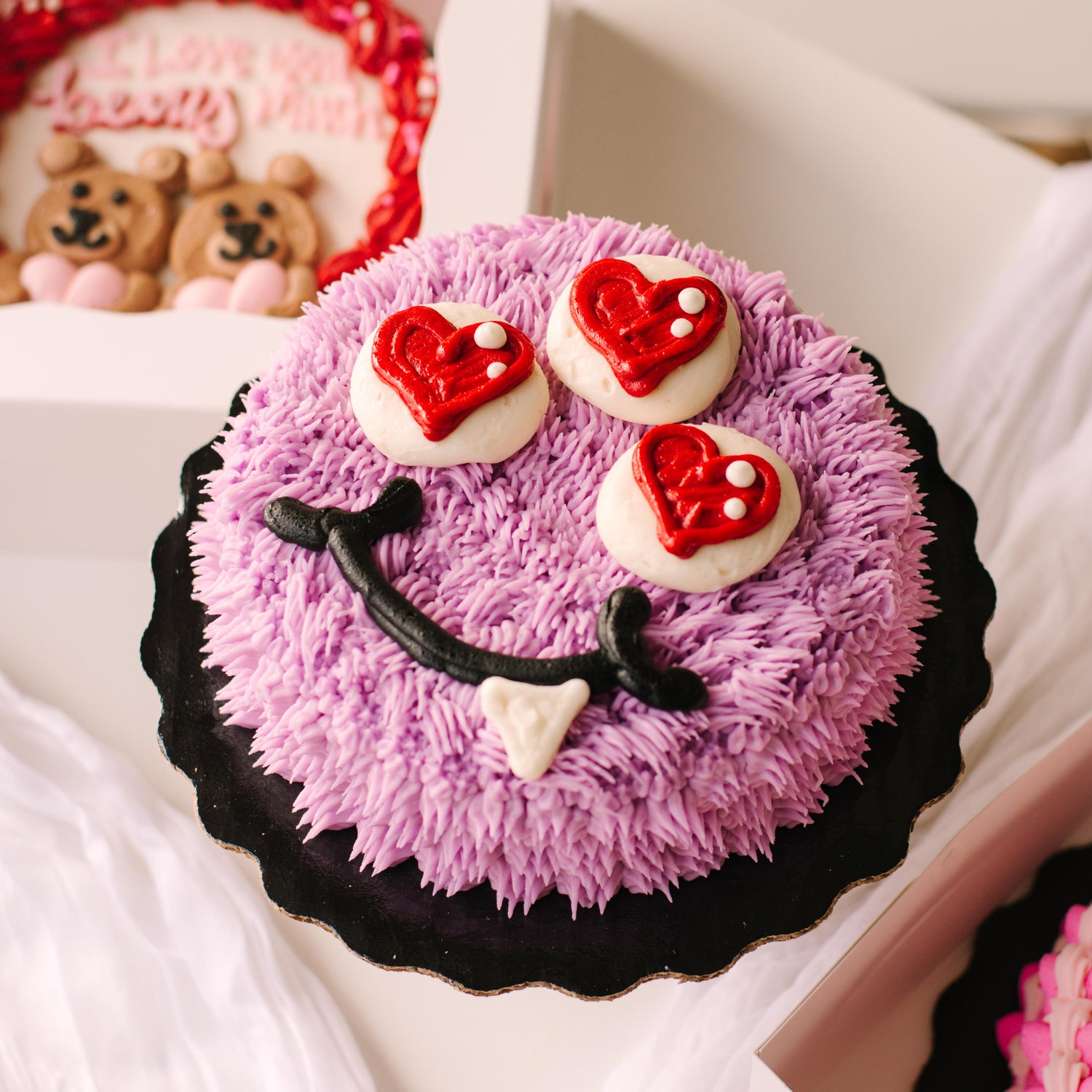 Fuzzy Monster • Designer Smash Cake