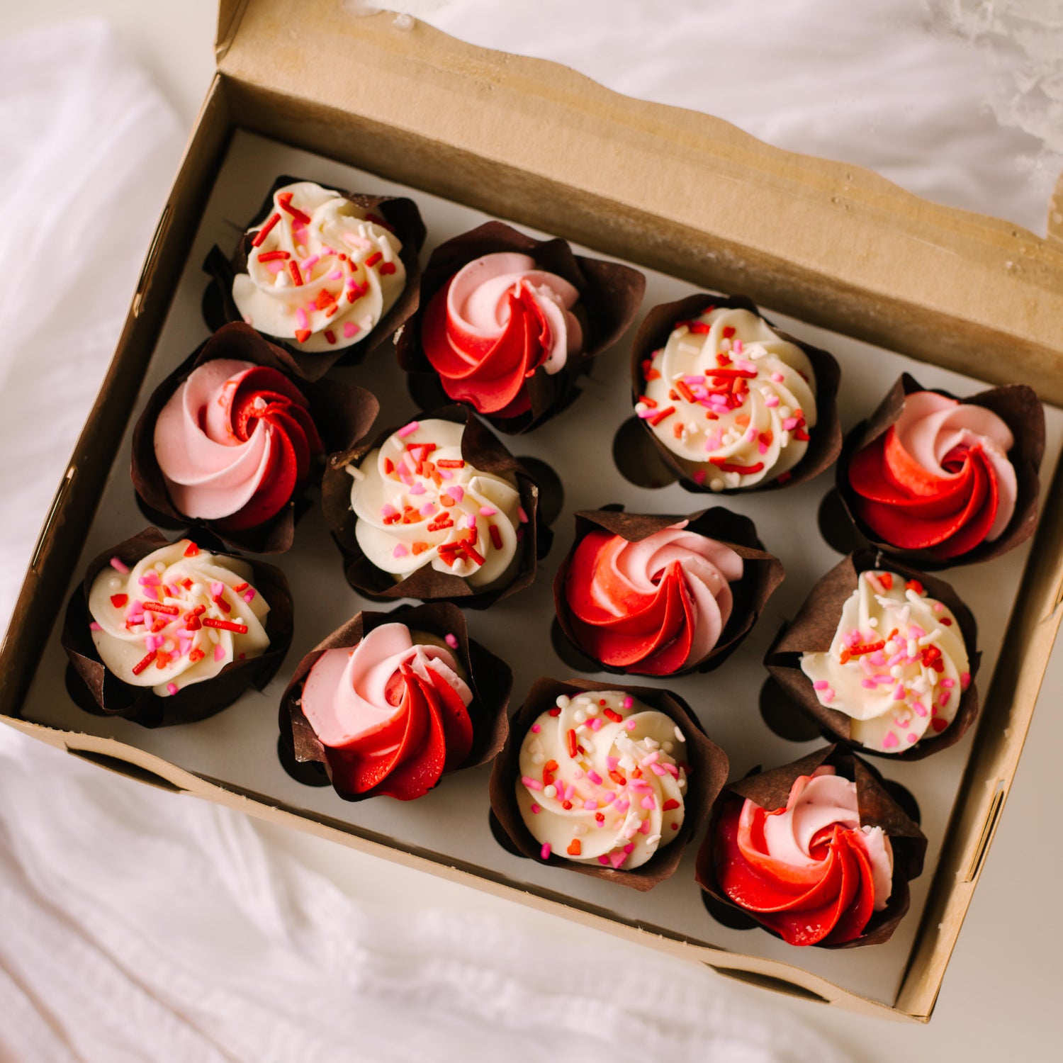 Valentine's Mini Cupcakes