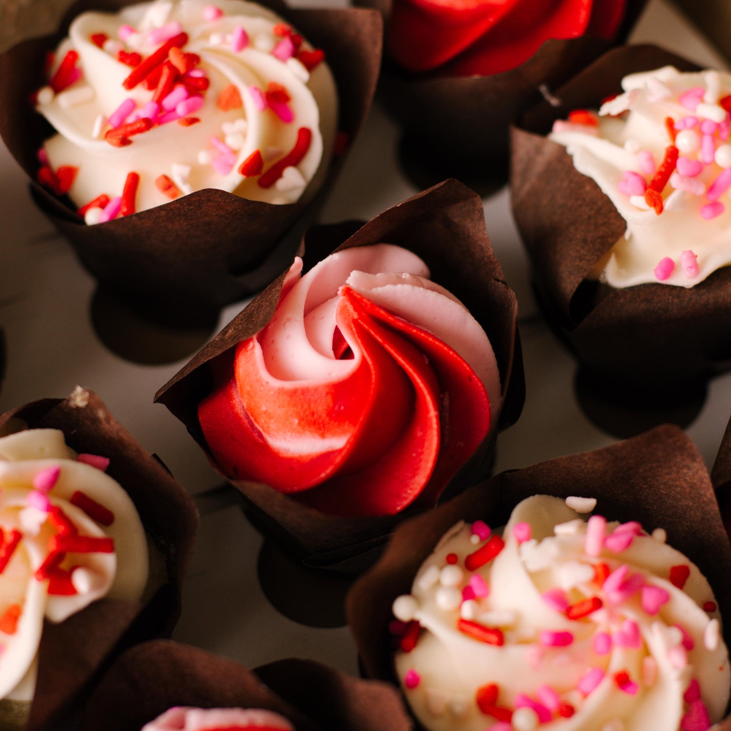 Valentine's Mini Cupcakes