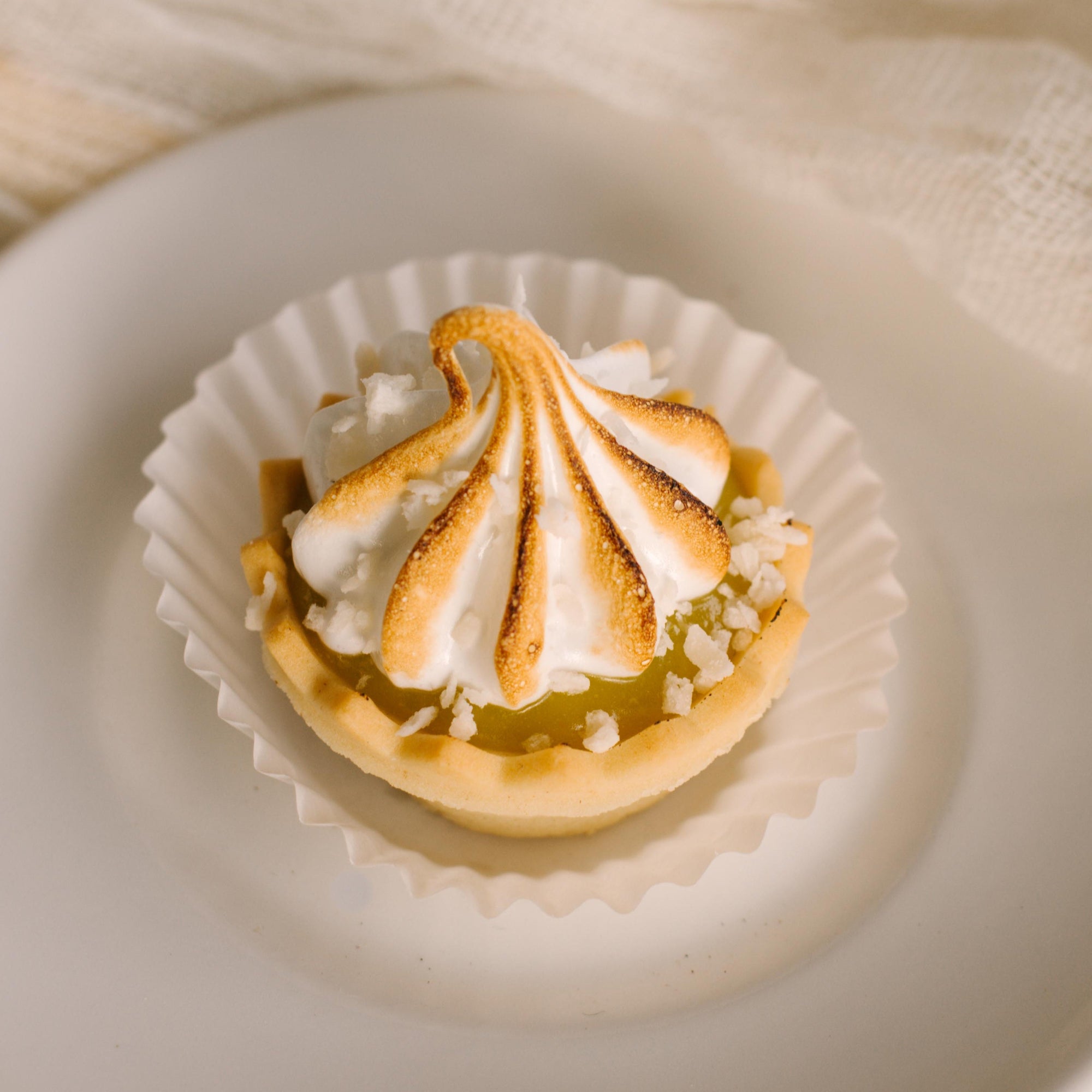 Toasted Key Lime Tart