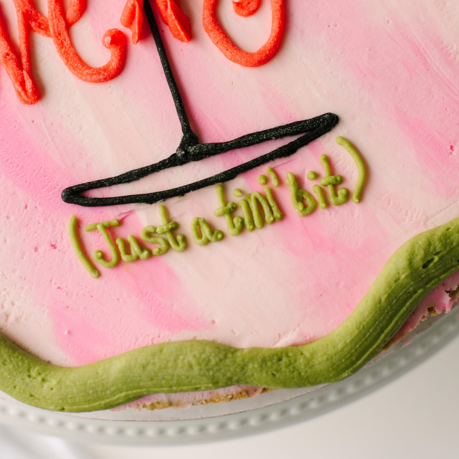 Olive You Cookie Cake • Sunflower House Cookies