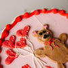 Happy Valentine's Day Cookie Cake • Sunflower House Cookies