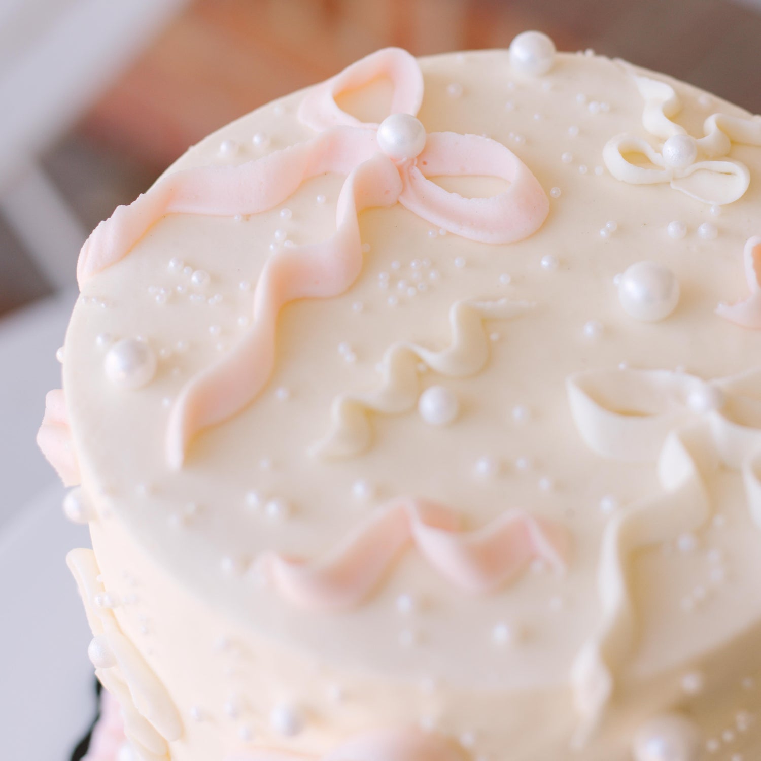 Delicate Bow • Designer Cake