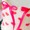 Minimalist Heart Bows • Designer Cake