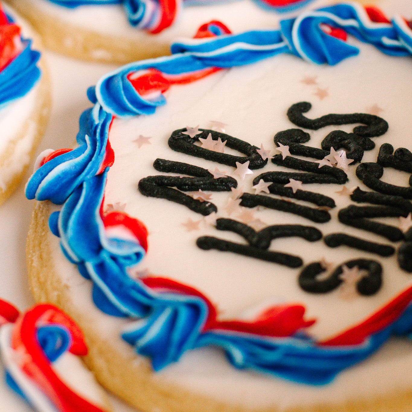 No Kings Since 1776 Decorated 4" Cookies • Sunflower House Cookies