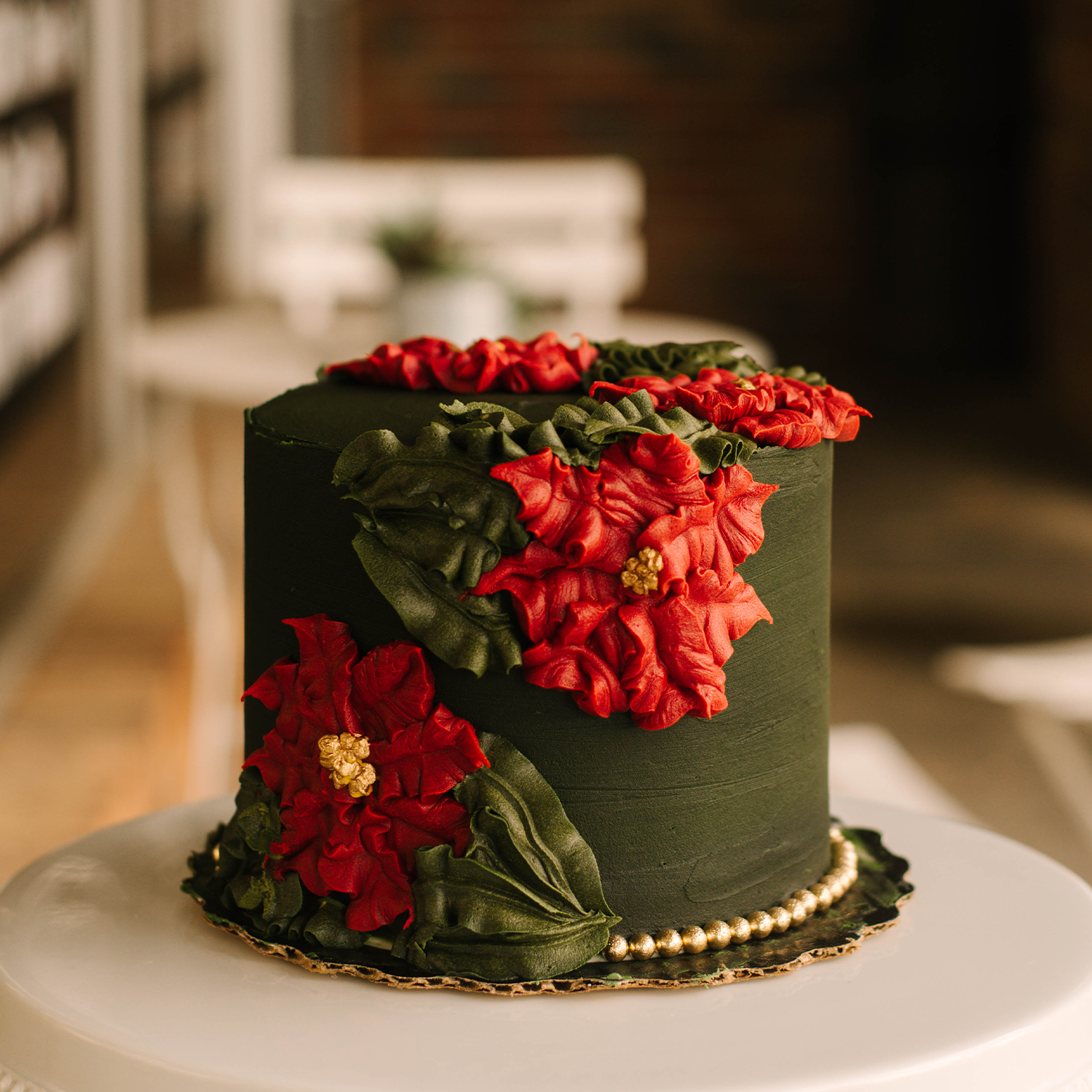 Poinsettia • Designer Cake